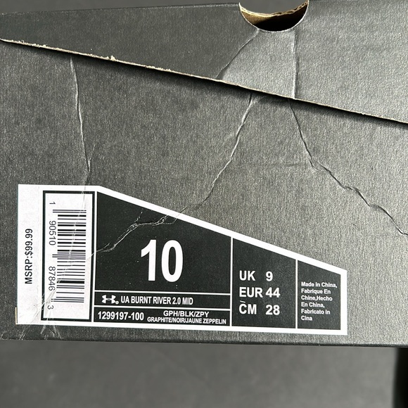 UNDER ARMOUR 1299197-100 UA Burnt River 2.0 MID - Picture 6 of 7